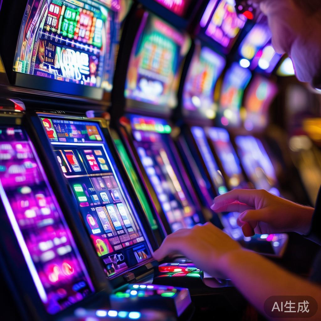 以一名玩家为例，他在平台上选择了一款热门电子老虎机